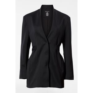 Bandier Sport Logo black blazer size medium
